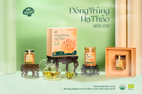  Nấm Đông Trùng Hạ Thảo | Hữu cơ | sấy thăng hoa | 10g/ 30g 