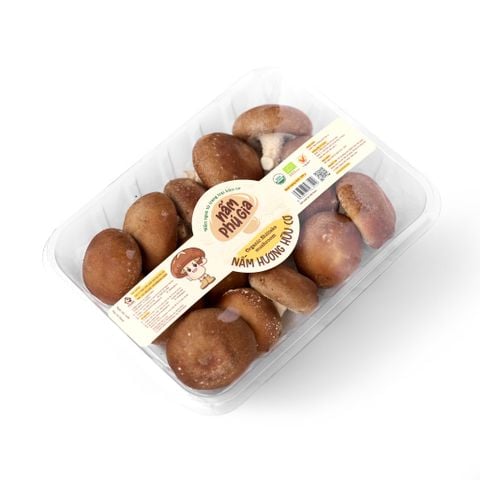  Nấm Hương tươi | Hữu cơ | Khay | 500g 