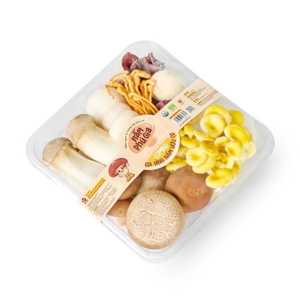  Combo Gia đình nấm tươi | hữu cơ | 400g 