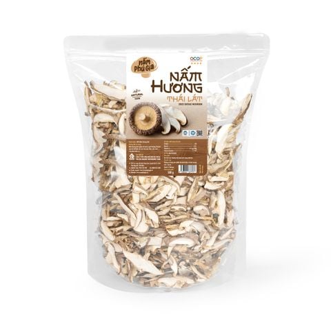  Nấm Hương thái lát cao cấp | Nấm Phú Gia | 50g 100g 300g 500g 