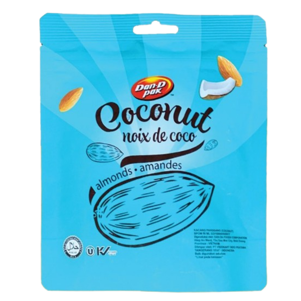 Thùng Hạnh Nhân Vị Nước Cốt Dừa 85G x 24 Gói