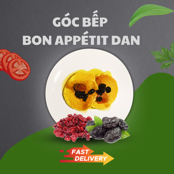 Bánh Pancake Nho Khô