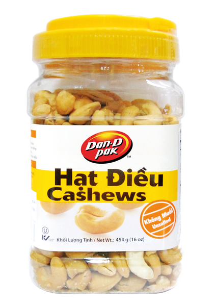 Hạt Điều Không Muối 454G