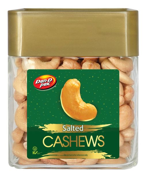 Thùng Hạt Điều Có Muối 250G x 12 Hũ