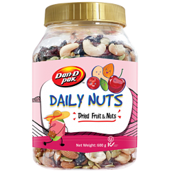 Thùng Thập Cẩm Hạt & Trái Cây Khô Daily Nuts 600G x 10 Hũ