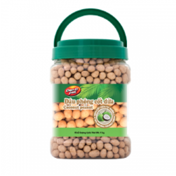 Thùng Đậu Phộng Cốt Dừa 1Kg x 8 Hũ