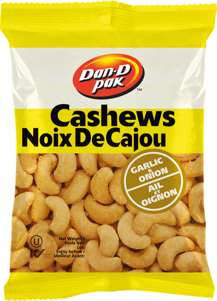 Thùng Hạt Điều Vị Tỏi 100G x 12 Gói