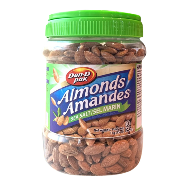 Thùng Hạnh Nhân Có Muối 1KG x 8 Hũ