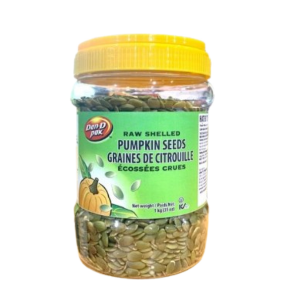 Thùng Hạt Bí Xanh 1Kg x 8 Hũ