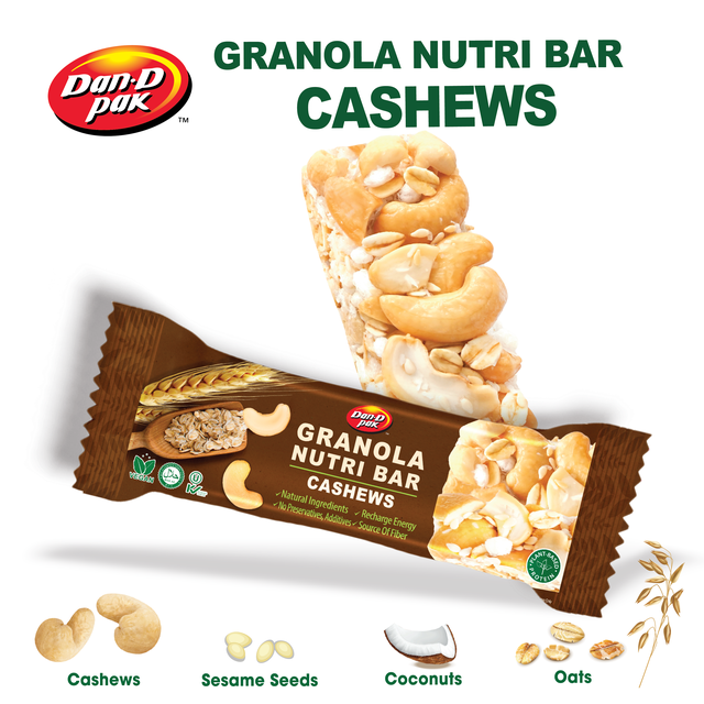 Nutribar Hạt Điều 6 Thanh x 30G