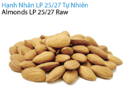 Hạnh nhân LP 25/27 Sống, Sấy