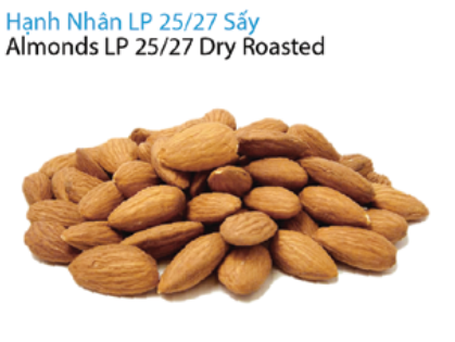 Hạnh nhân LP 25/27 Sống, Sấy