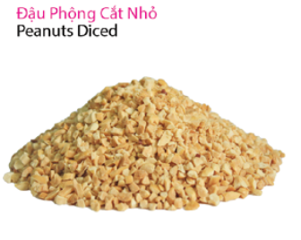 Đậu phộng cắt nhỏ