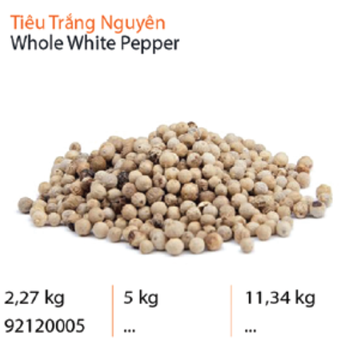 Tiêu trắng nguyên