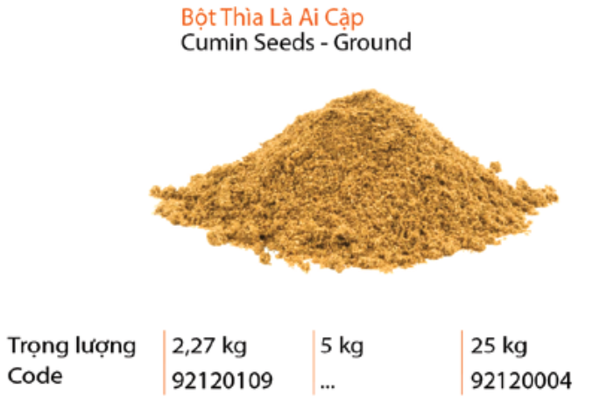 Bột thìa là Ai Cập