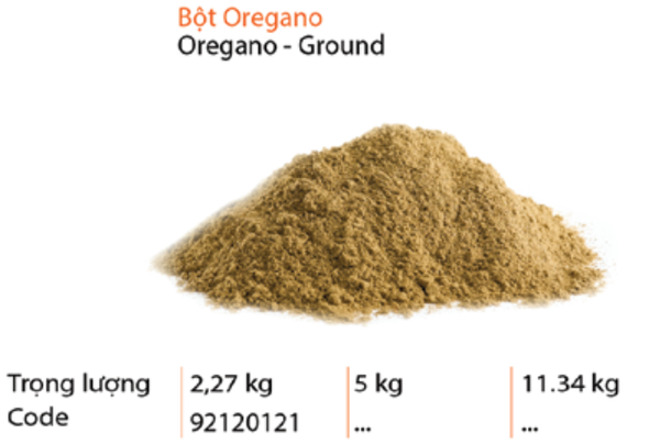 Bột Oregano