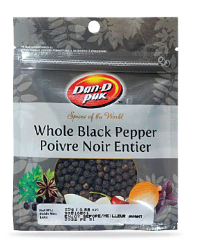 Tiêu Đen Hạt 25g x 24 gói