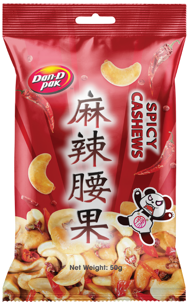 Thùng Hạt Điều Cay Tứ Xuyên 50G x 12 Gói