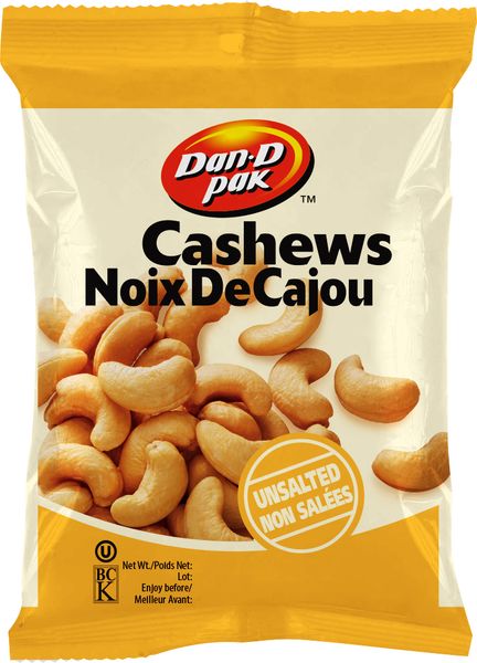 Hạt Điều Không Muối 50G