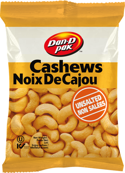 Thùng Hạt Điều Không Muối 100G x 12 Gói