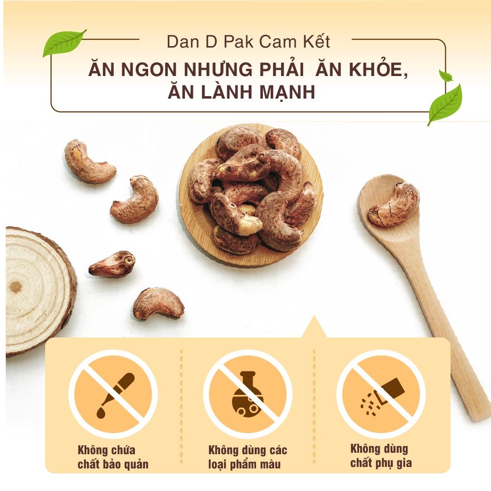 Hạt điều cay Tứ Xuyên 50g Dan D Pak