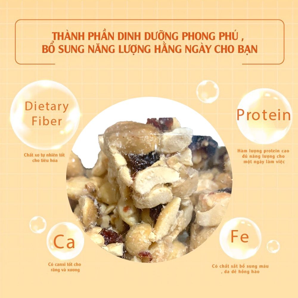 Kẹo Đậu Phộng Và Nam Việt Quất 250g Dan D Pak