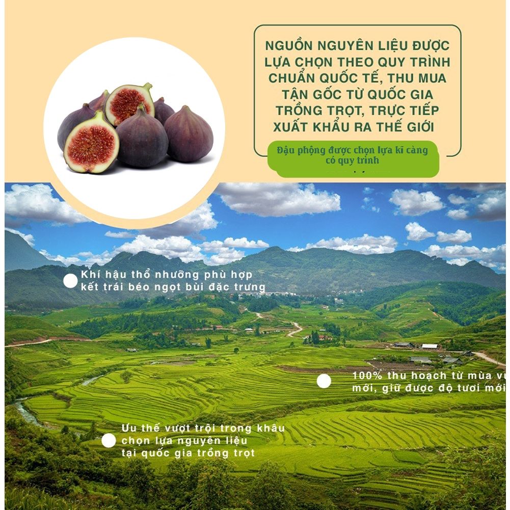 Thùng sung sấy khô 135g x 12 gói Dan D Pak