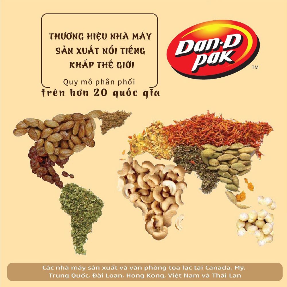 Hạt diêm mạch Quinoa hữu cơ 400g Dan D Pak