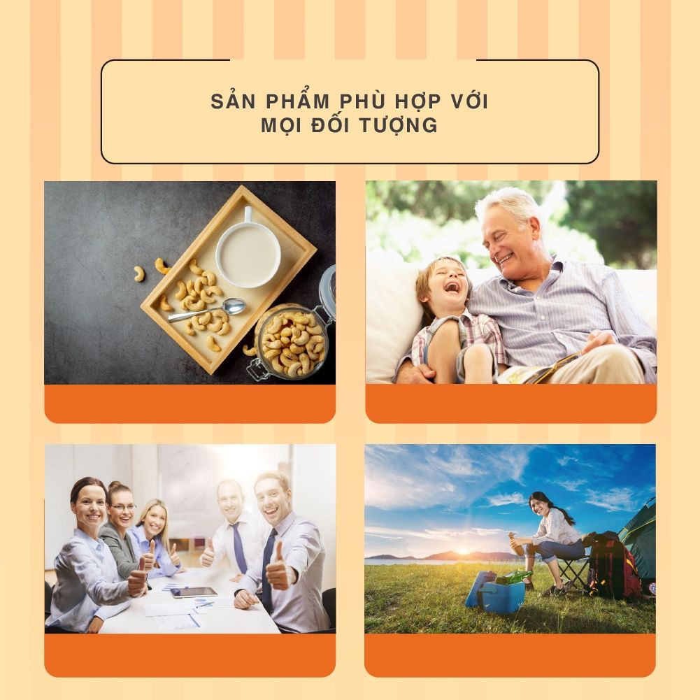 Thập cẩm hạt và trái cây khô Dailynuts hạt điều, hạnh nhân, hạt bí xanh, nam việt quất, anh đào 500g Dan D Pak