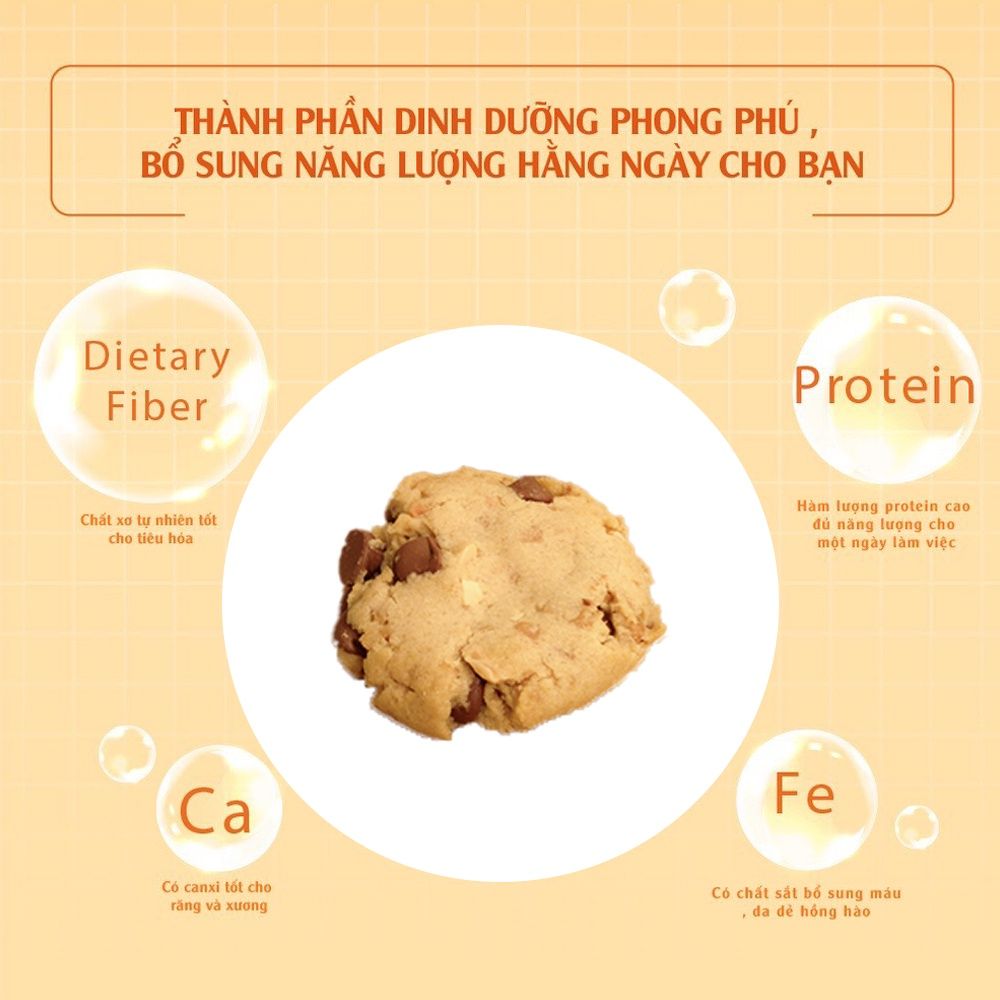 Bánh Cookies hạt điều 250g Dan D Pak