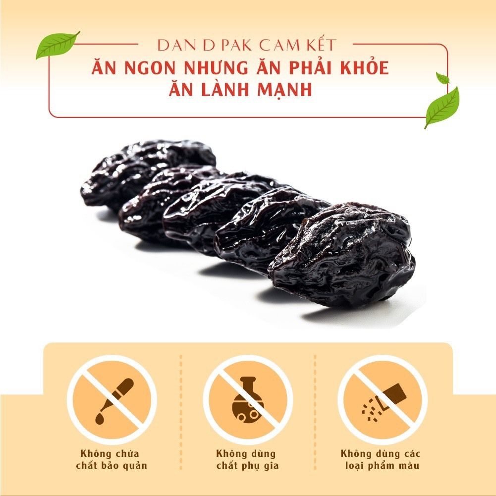 Thùng mận sấy dẻo nhập khẩu 120g x 12 gói Dan D Pak