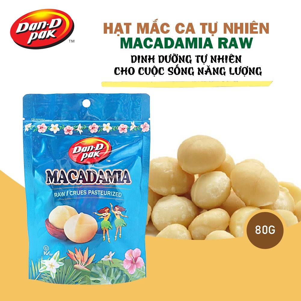 Hạt maca cà phê, mật ong, muối, sống ăn vặt tốt cho sức khỏe 80g Dan D Pak