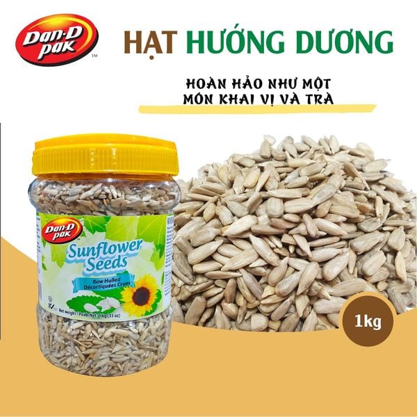  Hạt hướng dương tự nhiên 1kg Dan D Pak 
