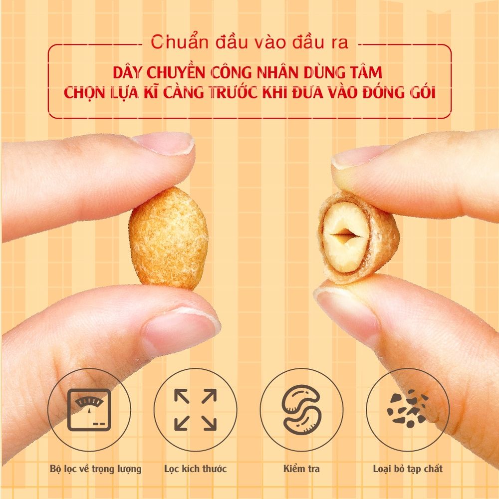 Đậu phộng nước cốt dừa 1kg Dan D Pak