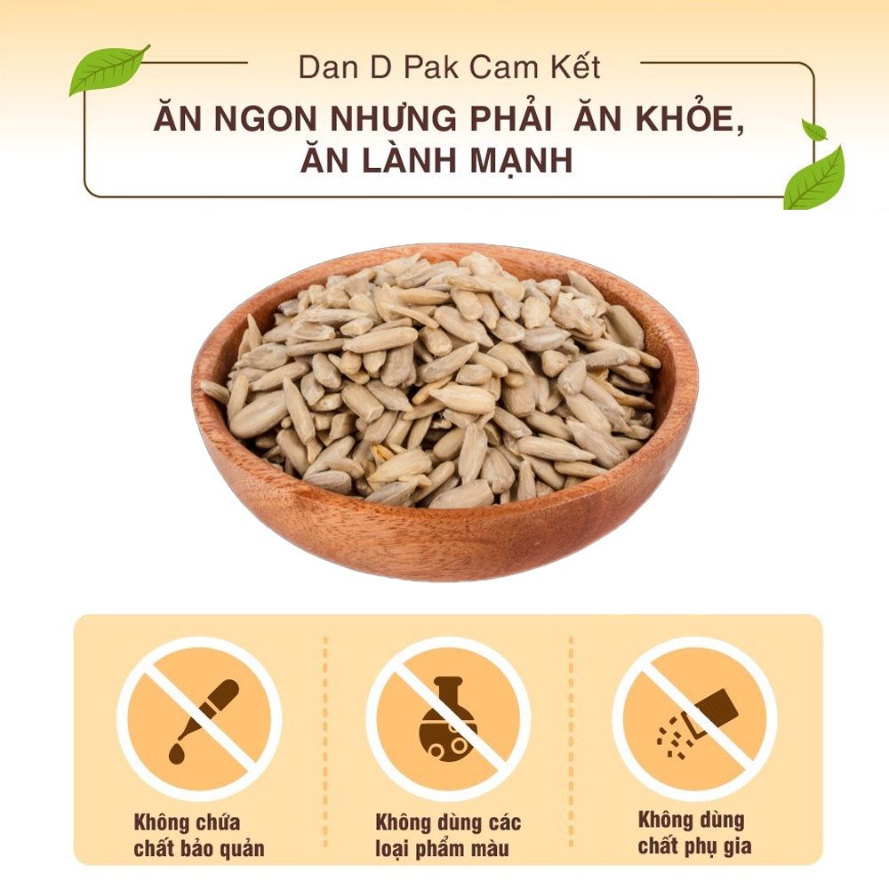 Hạt hướng dương tự nhiên 1kg Dan D Pak
