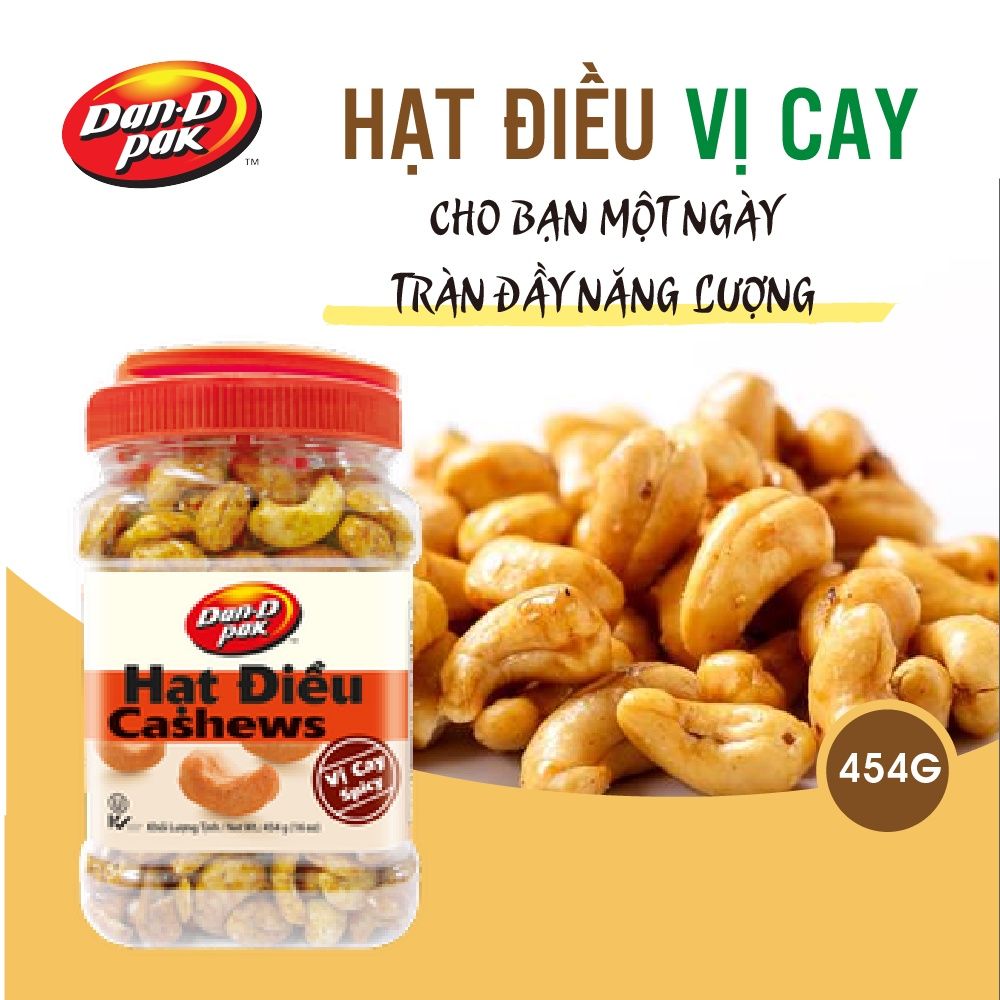 Hạt điều vị cay 454g Dan D Pak