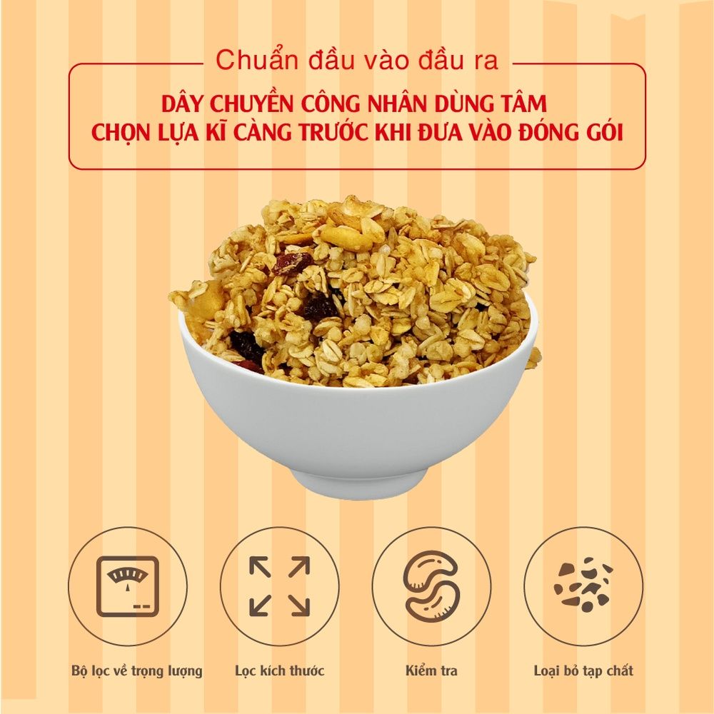 Ngũ cốc Granola Multigain 800g Dan D Pak