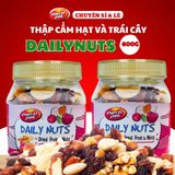 Thập Cẩm Hạt & Trái Cây Khô DailyNuts Hạt điều, hạnh nhân, hạt bí, nam việt quất, cherry khô 600g Dan D Pak