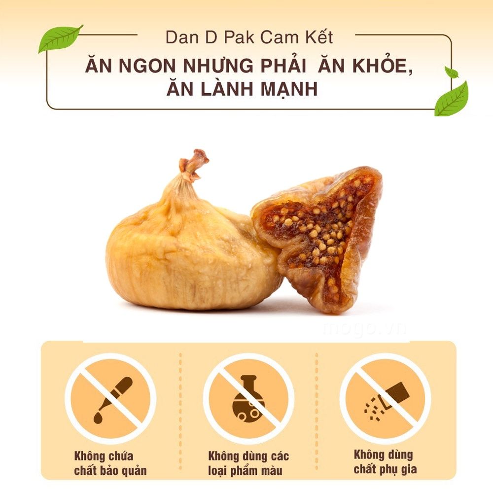 Sung sấy khô tự nhiên nhập khẩu dinh dưỡng, giàu chất xơ, tốt cho sức khỏe 135g Dan D Pak