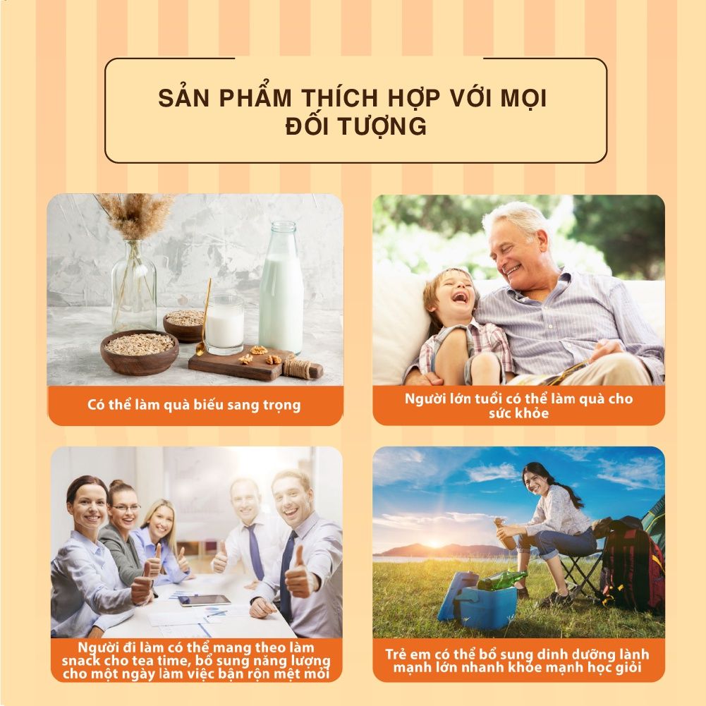 Thập cẩm hạt & Trái cây khô Harvest Tyme Hạt điều, hạnh nhân, hạt bí, nam việt quất, cherry khô 454g Dan D Pak