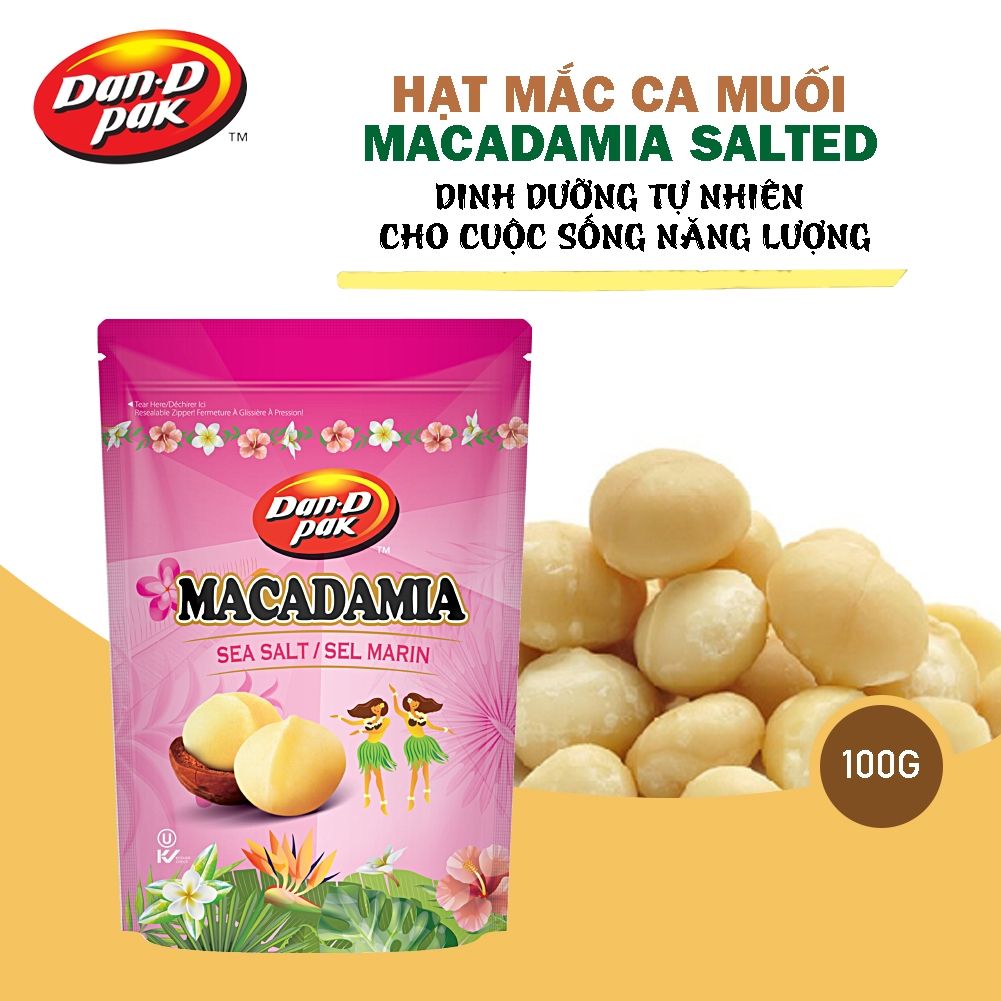 Hạt maca cà phê, mật ong, muối, sống ăn vặt tốt cho sức khỏe 80g Dan D Pak