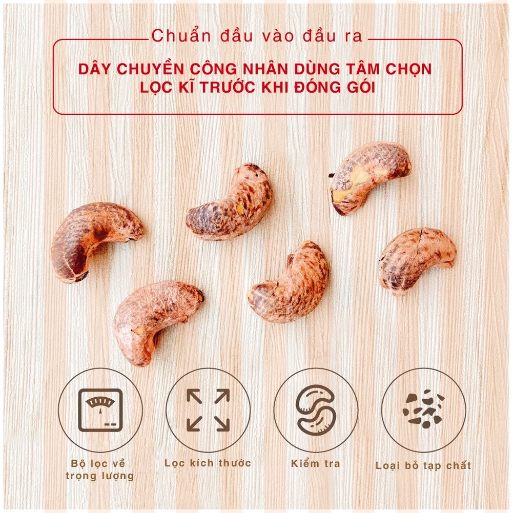 Hạt điều cay Tứ Xuyên 50g Dan D Pak