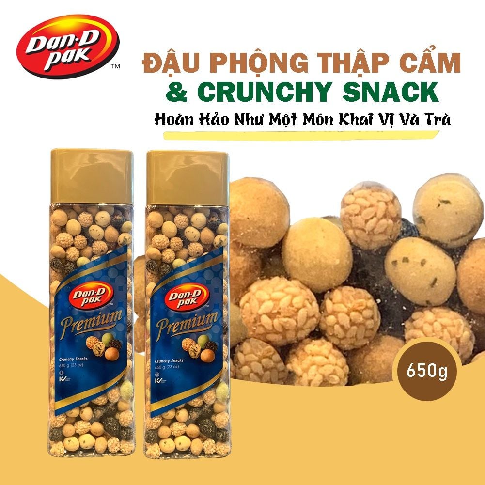 Đậu phộng thập cẩm - rong biển - mè trắng Dan D Pak