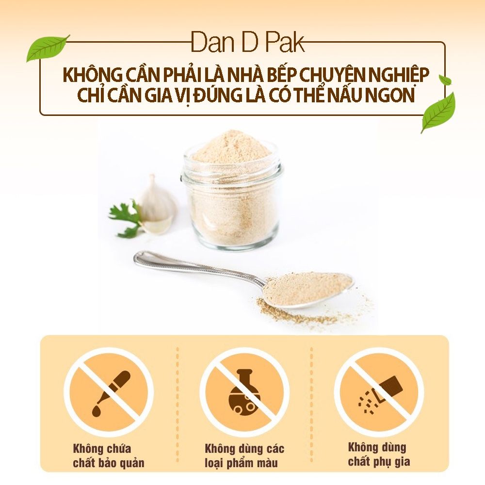 Bột Tỏi 100g Dan D Pak