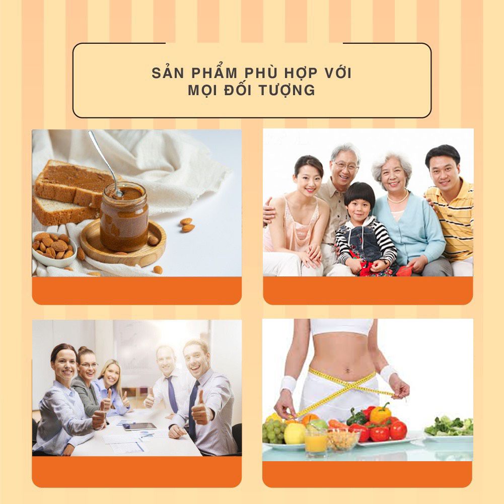 Bơ Hạnh Nhân 500g Dan D Pak