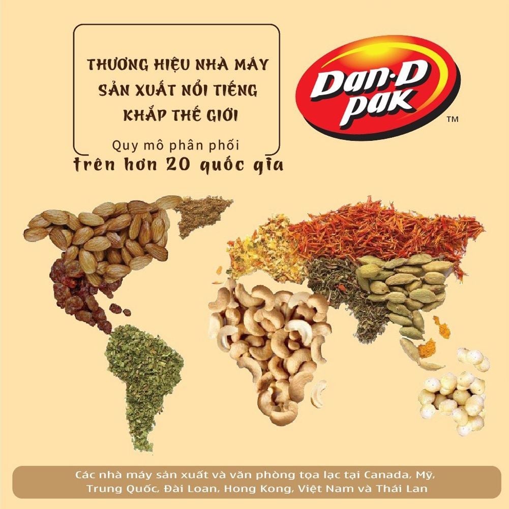 Nho đen tự nhiên nhập khẩu 454g Dan D Pak