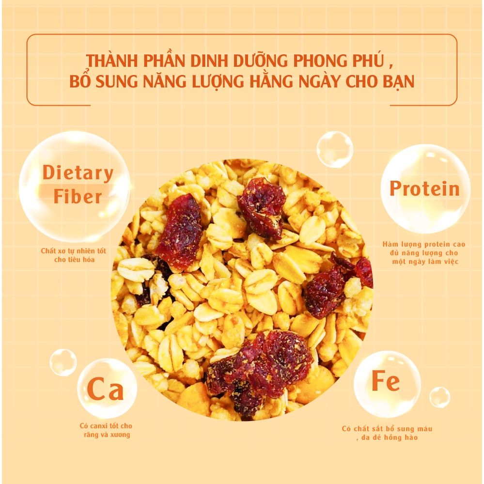 Ngũ cốc Granola Multigain 800g Dan D Pak