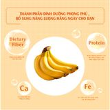 Chuối sấy siêu giòn thơm ngon, bổ sung năng lượng, ăn vặt không tăng cân 170g  và 500g Dan D Pak