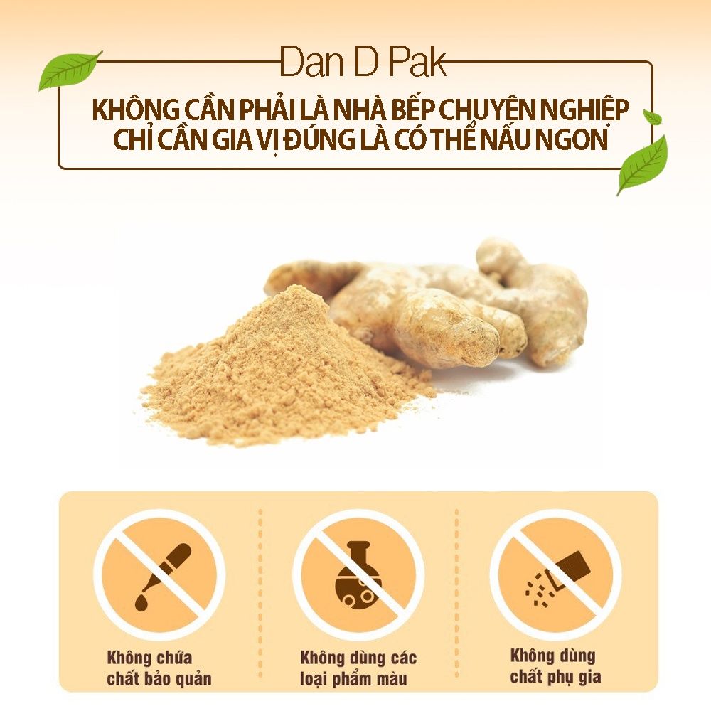 Bột Gừng 100g Dan D Pak