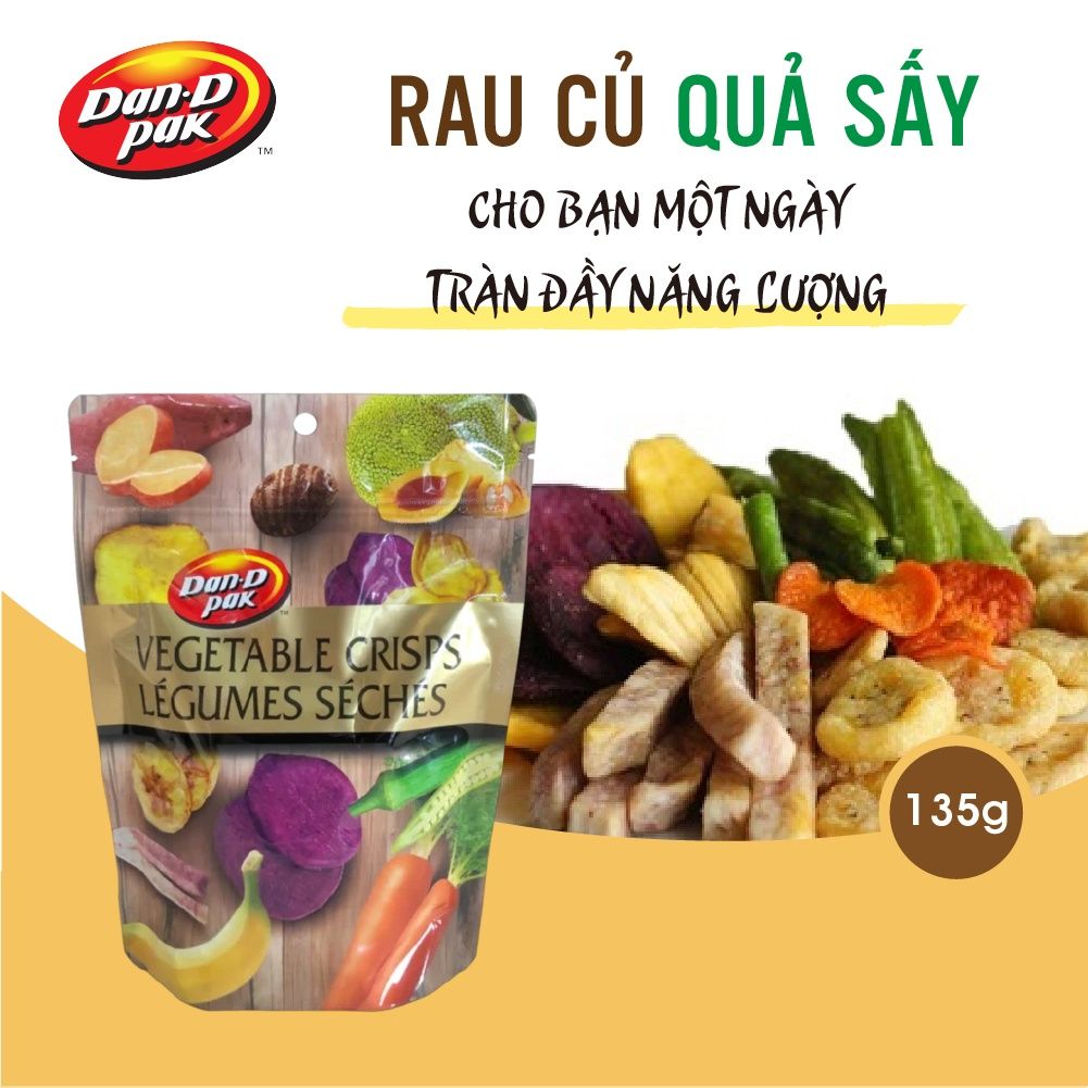 Rau củ quả sấy 135g Dan D Pak
